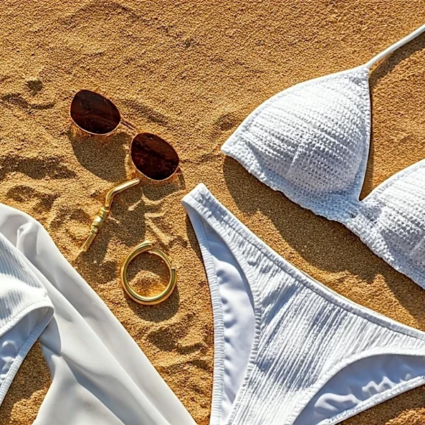 How Designers Use White Swimwear Without Making It Feel Bridal