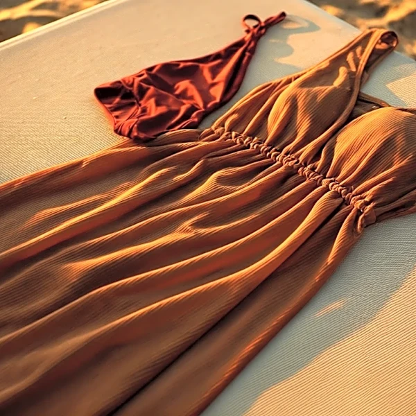 How to Wear a Sheer Dress Over Swimwear Without Feeling Exposed