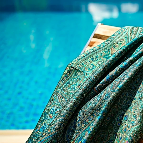 The Archive-Inspired Scarf Print Trend Running Through Resort Swim