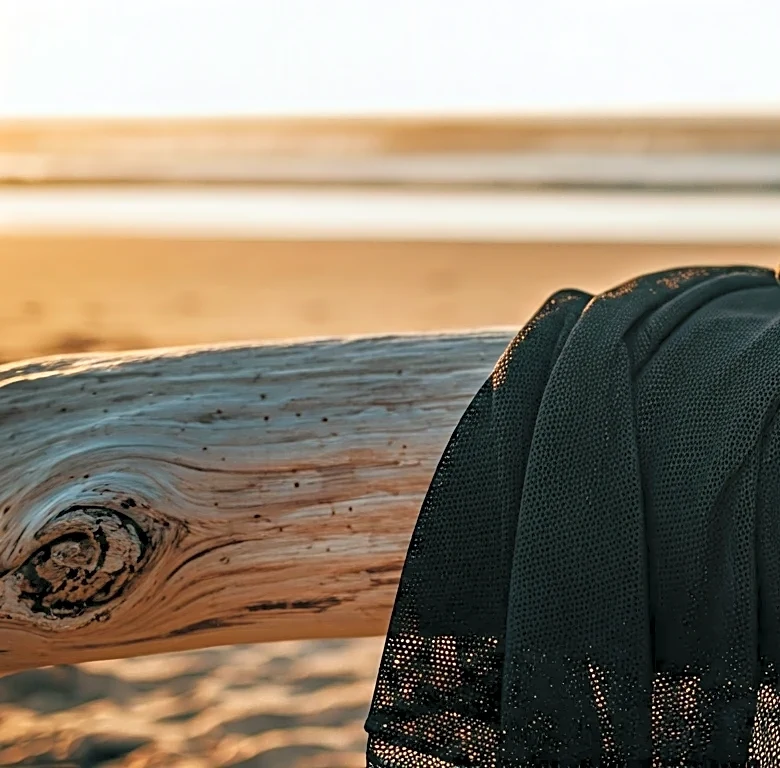 The Mesh Trouser Trend That Works Best With Minimal Swimwear