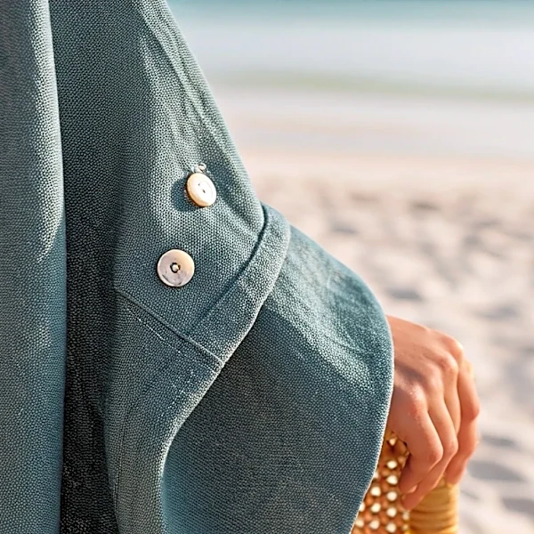 The Shirting Detail That Makes a Cover-Up Look Designer