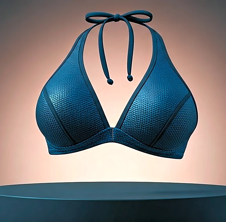 Why Halter Tops Are Having a Technical Comeback in Designer Swim