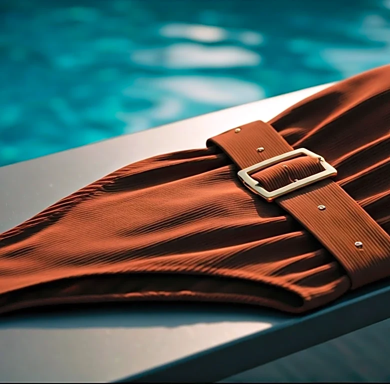 Why Belted Swimwear Reads More Runway Than Retro