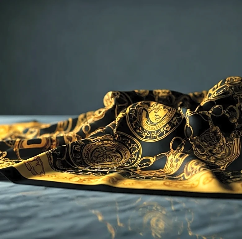 Why Chain Prints Feel More Versace Than Vacation Souvenir