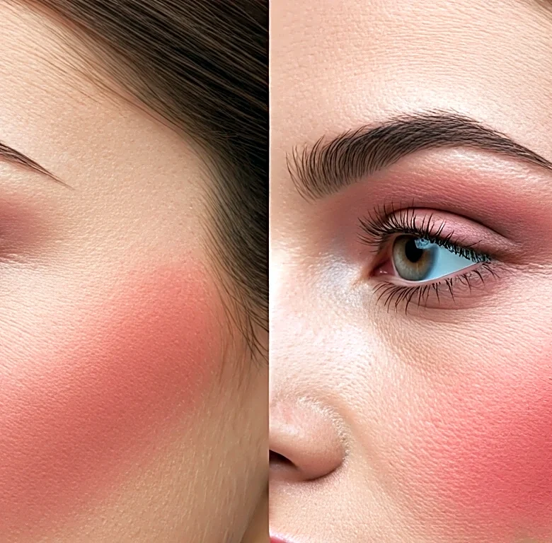 Why blush placement by face shape Looks Different on Pros vs Beginners
