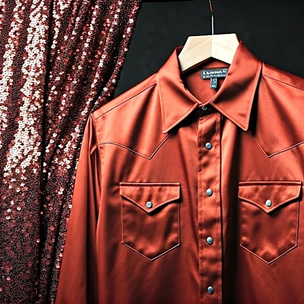 Why Satin Western Shirts Photograph Less Costume-Like Than Sequins