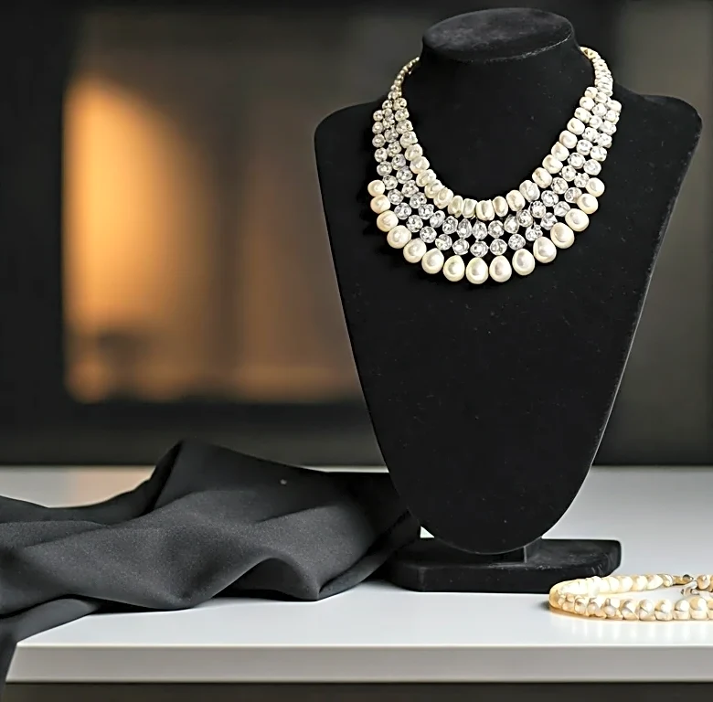 How One Affordable Jewelry Trick Makes Simple Dresses Look Formal