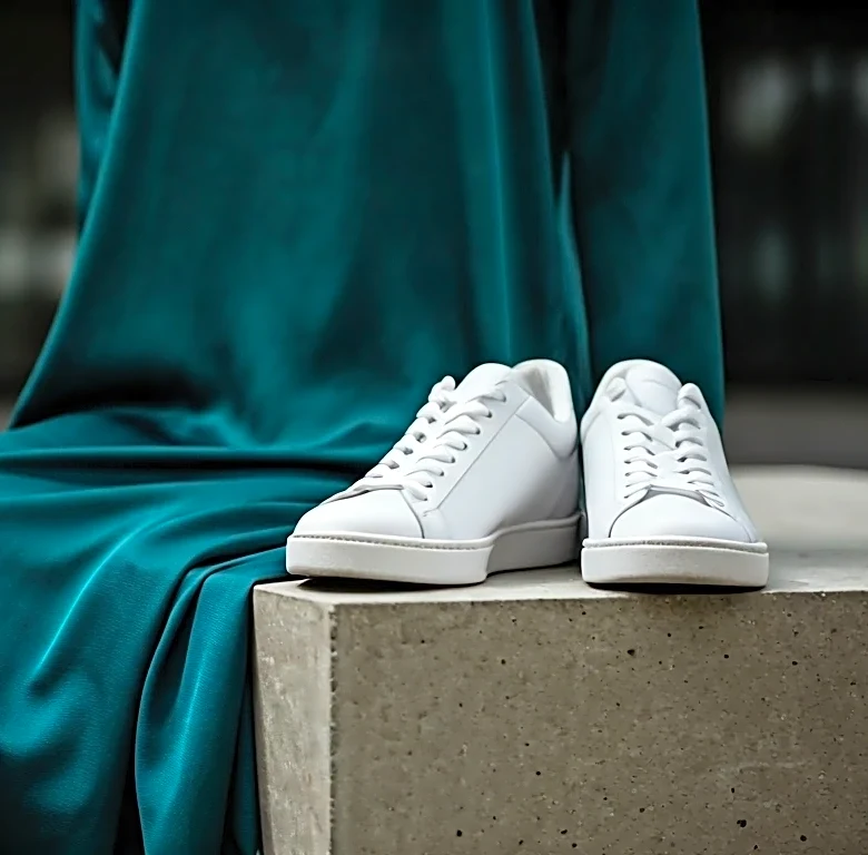 How a Celeb-Inspired Way to Wear Sneakers With a Dress