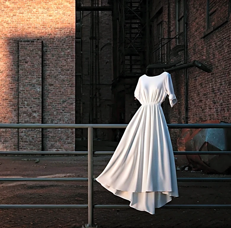 Why It Is Hard to Making a White Dress Look Urban, Not Bridal