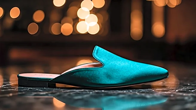 Why the Rule-Breaking Elegance of Wearing a Flat Mule After Dark