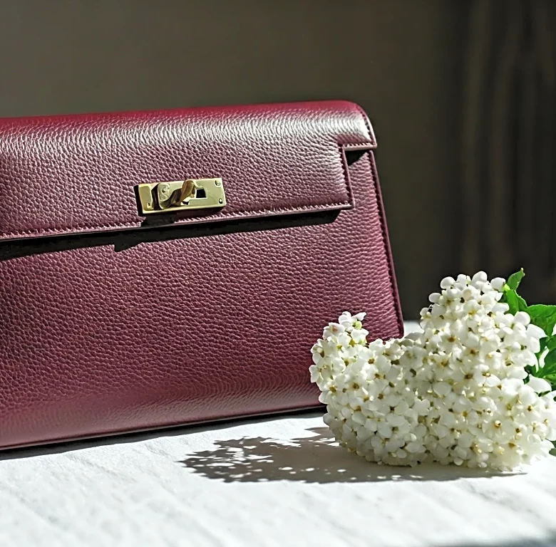 Why the Micro-Trend of Oxblood Accessories Against Summer Neutrals