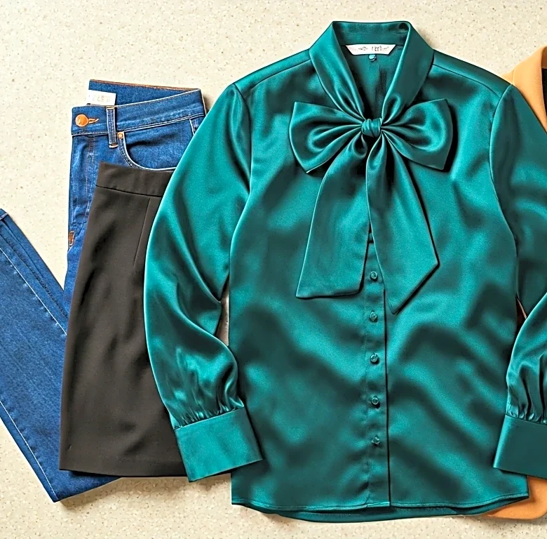 5 Pieces to Pair With the bow blouse