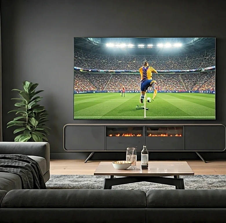 The Living Room Layout That Makes Soccer Cup Games More Fun