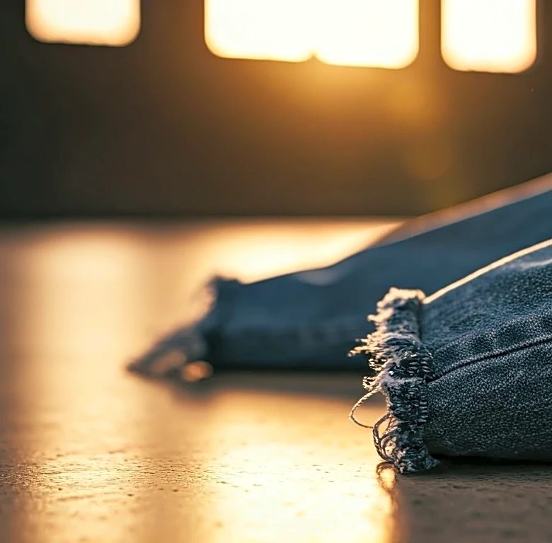 Why a Raw Hem Can Look Intentional in the Right Downtown Context