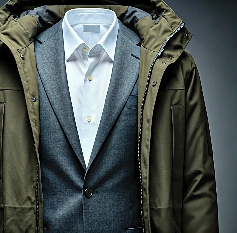 How to pairing Tailoring With Technical Outerwear