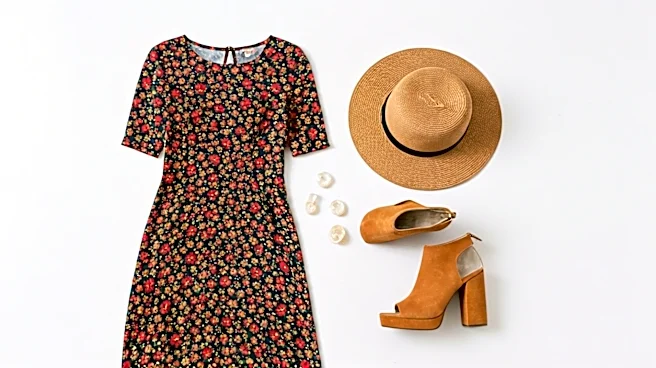 The Easy Ascot-Inspired Outfit Formula: Midi Dress, Hat, Block Heel