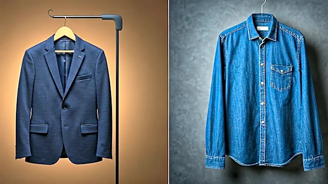 How Pitti Uomo Insiders Mixing Tailored Pieces With Denim Shirts