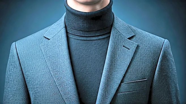 How to wear a Turtleneck Under a Suit