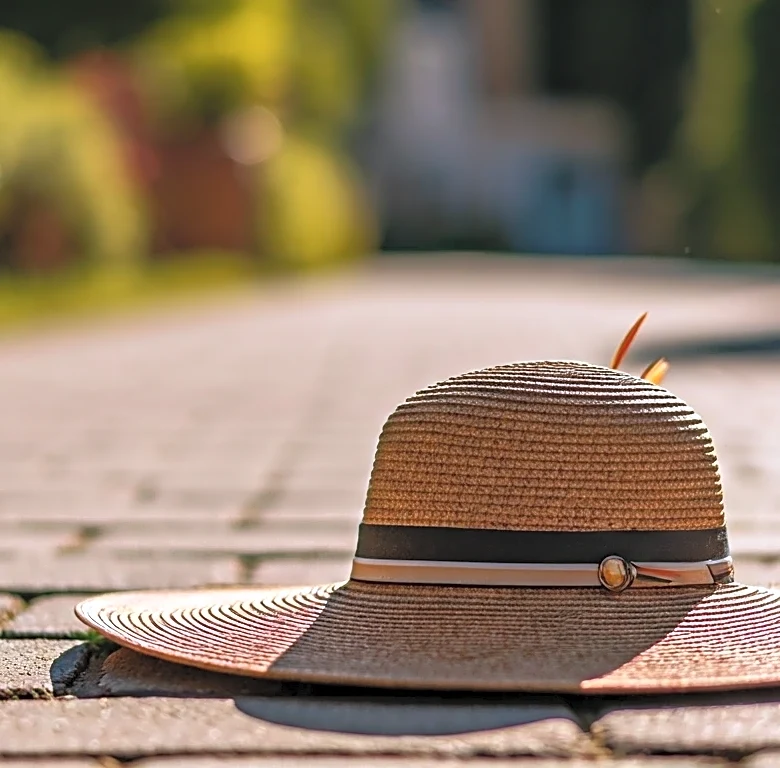 Why Wearing a Dramatic Hat in Broad Daylight