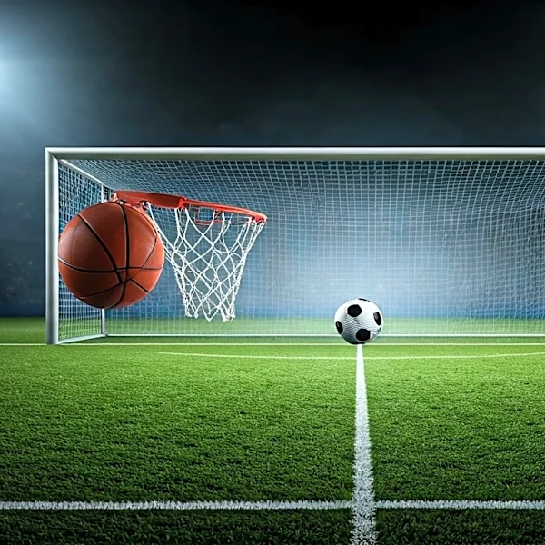 Free Kicks and Free Throws: Where the Comparison Breaks