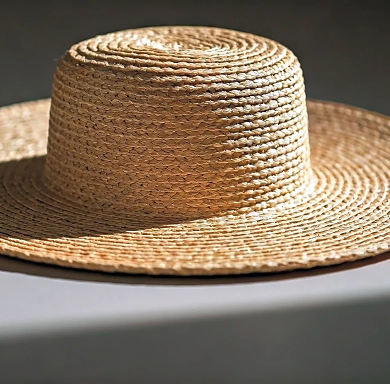 Why Simple Jewelry Works Best With a Big Hat