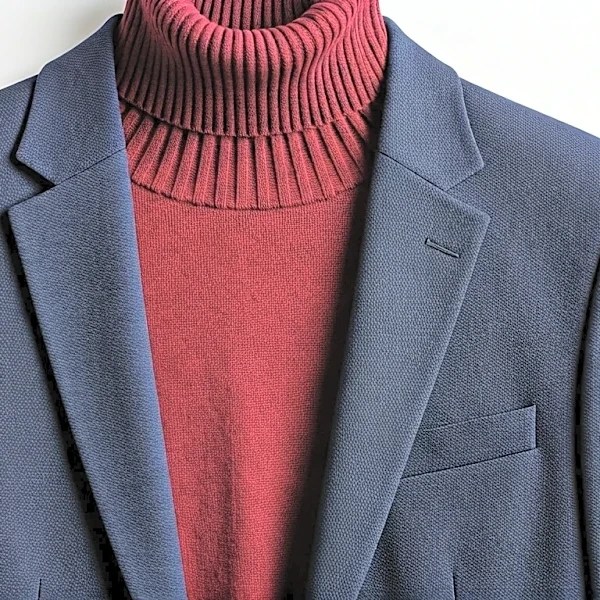 Why the Beginner’s Guide to Wearing a Turtleneck Under a Blazer Matters