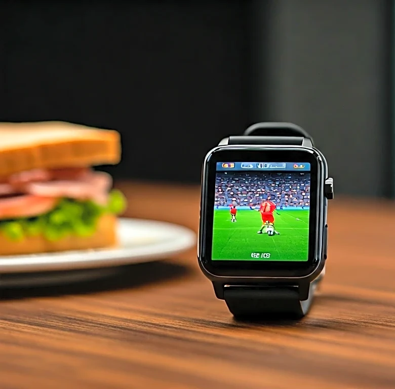 How to Catch a Soccer Cup Match During Lunch Without Being Late Back