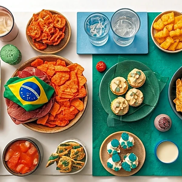 How to Build a Soccer Cup Watch Party Menu by Team Colors