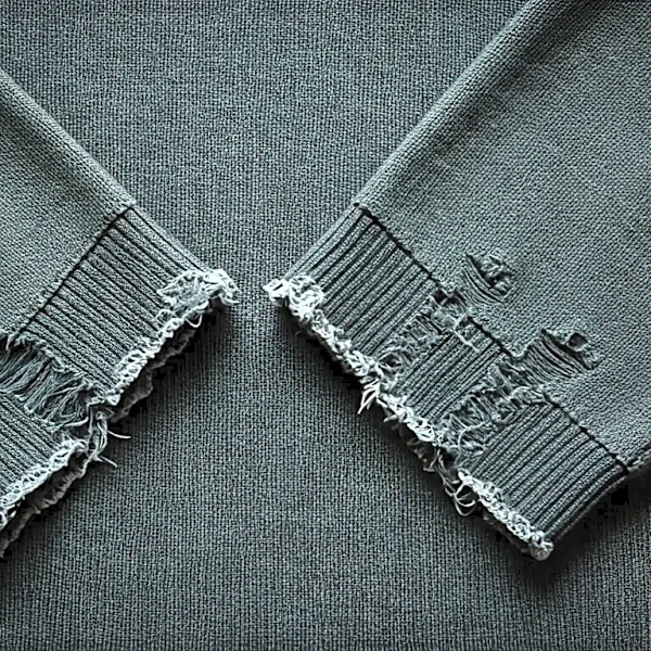 How Distressed Textures Became a Luxury Menswear Language