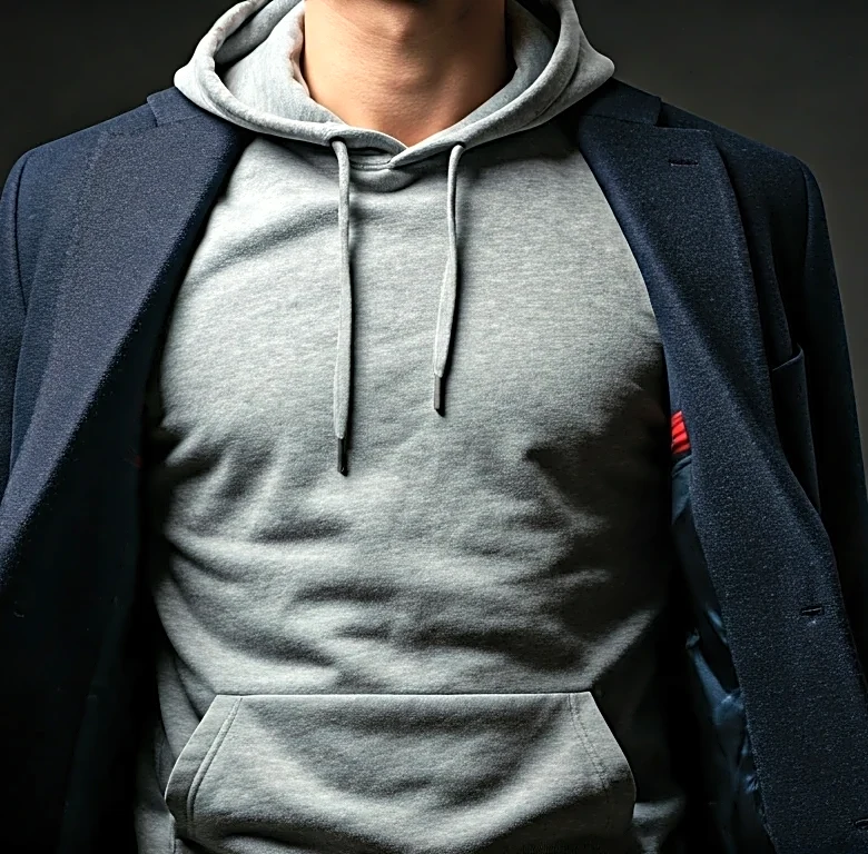 How to Wear a Hoodie Under a Coat Without Looking Bulky