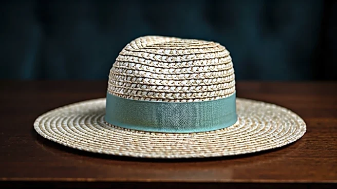 How to Style a Woven Straw Boater for Post-Tennis Dinner Dressing