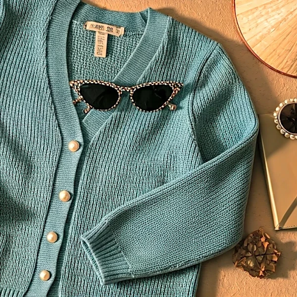 Why the Contradiction Inside Pearl Button Cardigans Work for Summer, Through a Princess Diana-Era Mood Board Through a 1960s Archive