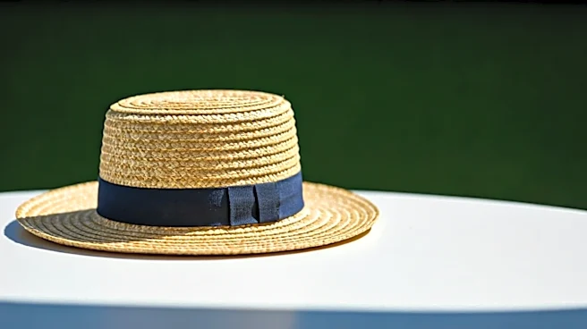 The Paradox of Woven Straw Boaters at Wimbledon, Through a Princess Diana-Era Mood Board