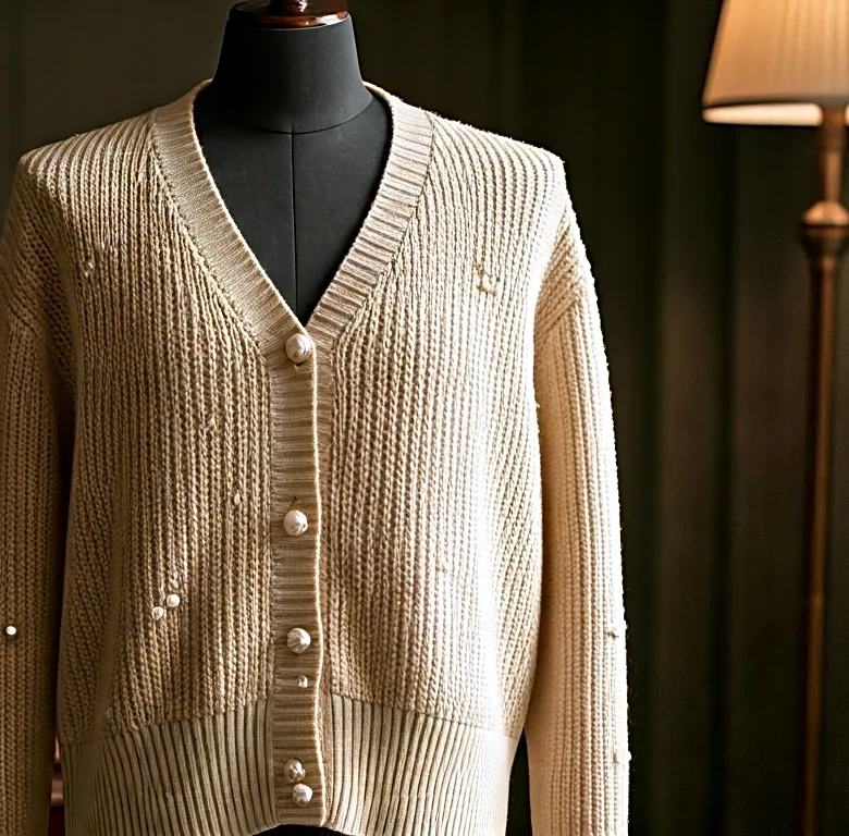 How Fashion-Editor Rank of Wimbledon Pearl Button Cardigans
