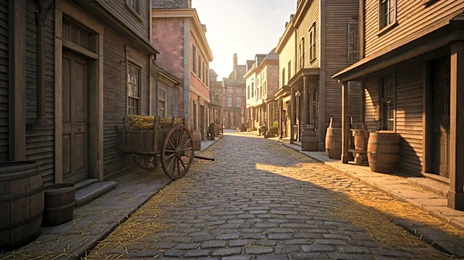 The Production Economics of Making Colonial Streets Feel Populated