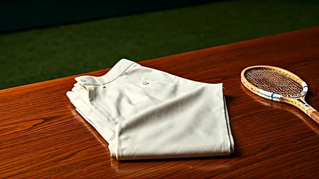 The Thom Browne Reference Behind Modern Wimbledon Off-white Wide-leg Trousers — with Archival Sportswear References