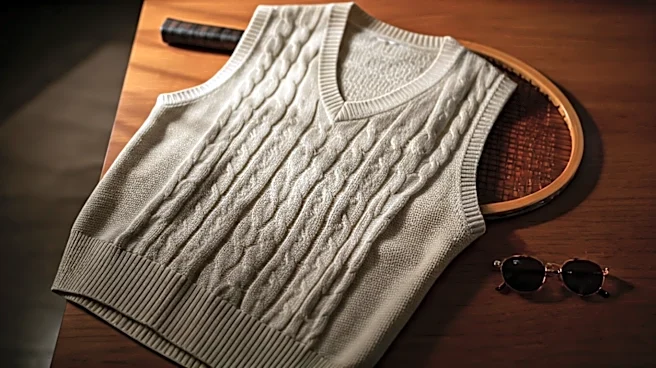 How Accessory Move That Sharpens Wimbledon Cable-knit Tennis Vests — with Old-Money Prep Stripped Back