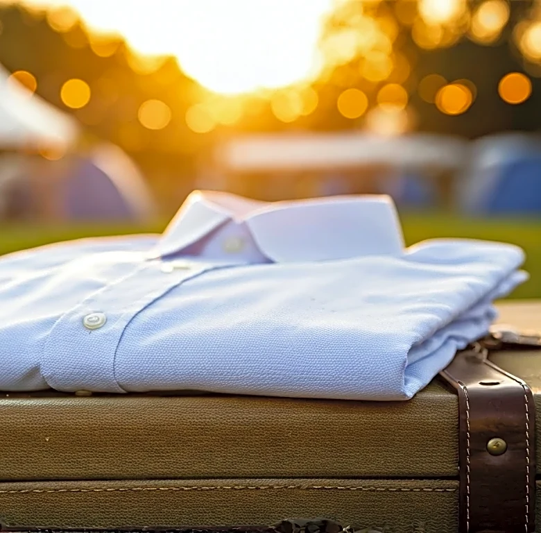 Why a White Button-Down Is the Unsung Hero of Festival Packing