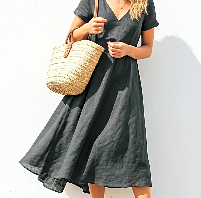 Why Wearing Black in Summer Can Still Look Fresh at ESSENCE Festival