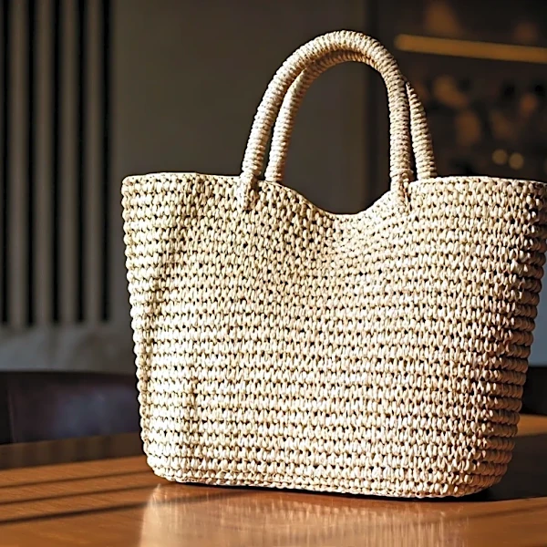 The Cost-Per-Wear Case for a Designer Raffia Tote