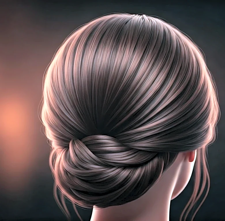 Permission to Let Glossy Low Chignons Replace Heavy Summer Glam in a Serious Summer Edit