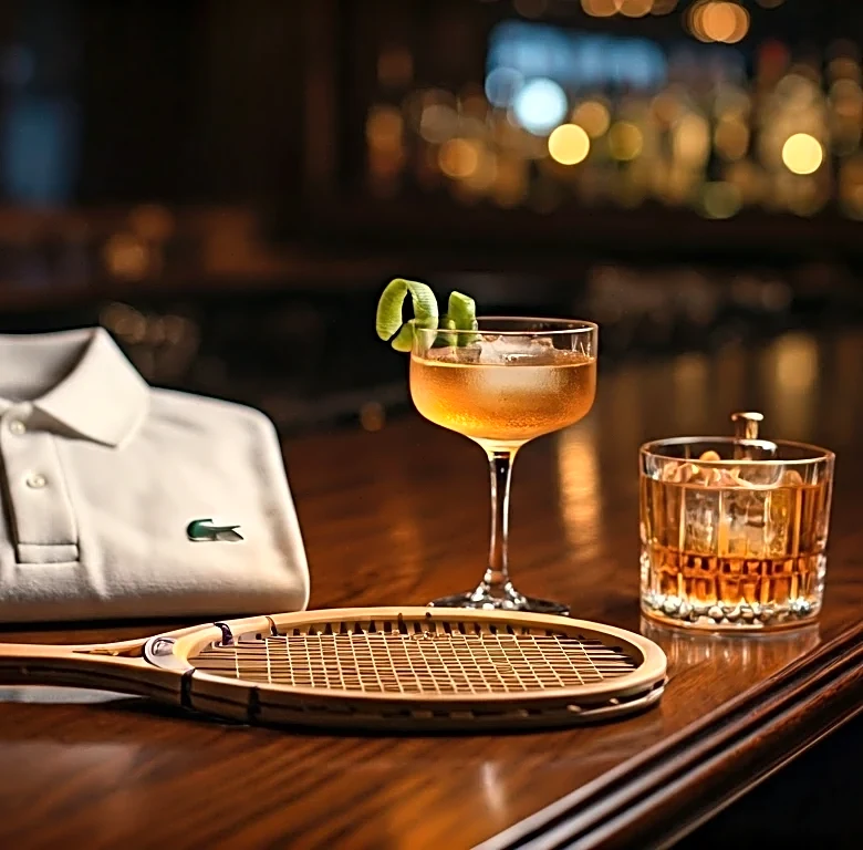 How 1980s Wimbledon Reference Behind Court-to-cocktail Separates — Through a Lacoste Heritage Lens