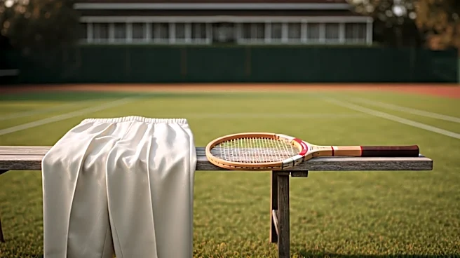 The Best 1960s Tennis-Dressing Codes Behind Off-White Wide-Leg Trousers, Through a Lacoste Heritage Lens