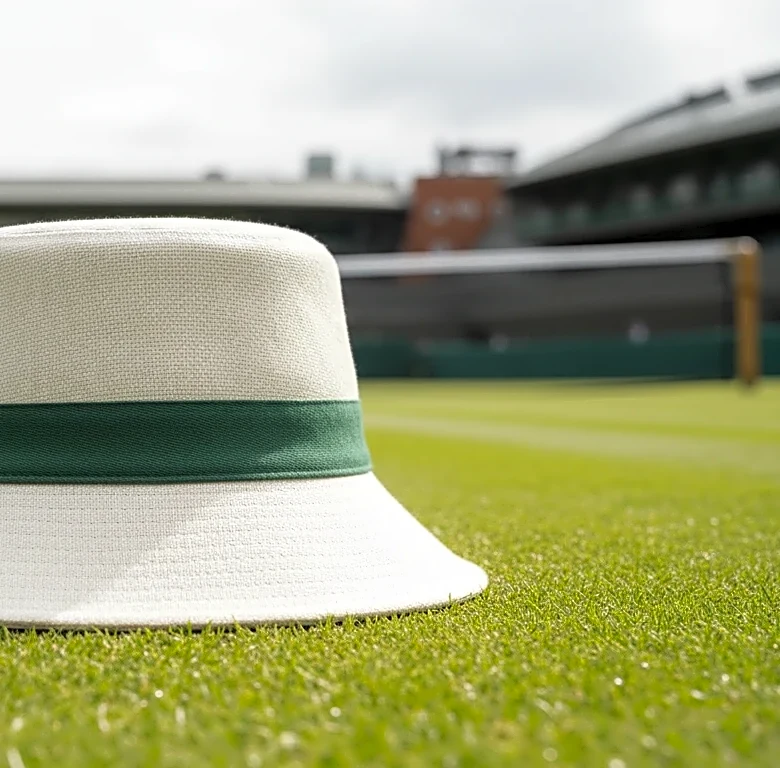 Why the Wimbledon Wardrobe Is Moving Toward Structured Bucket Hats for Wimbledon’s Most Exacting Dressers
