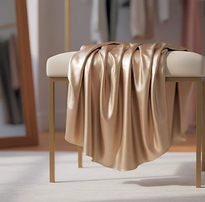 Why Champagne Satin Slip Skirts Aren’t Just Preppy Costume