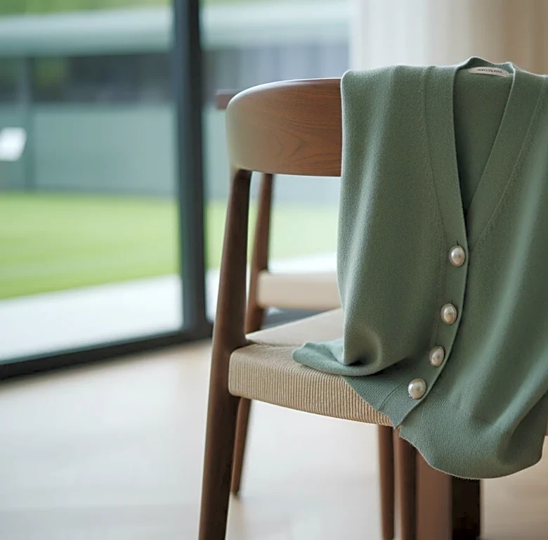 The Anti-Obvious Way to Style Pearl Button Cardigans in a Wimbledon Palette for Post-Tennis Dinner
