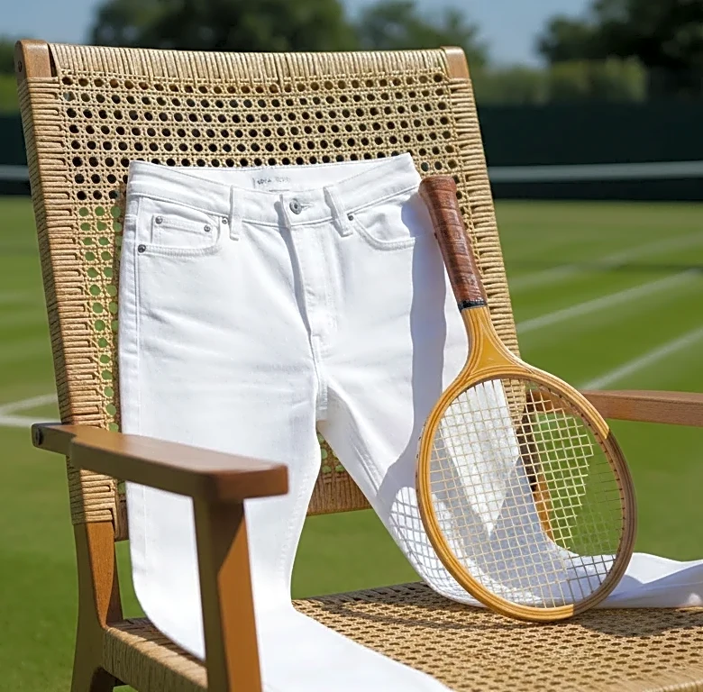 How to Move from Trendy Wimbledon Outfits to Practical White Jeans for Everyday Summer Plans