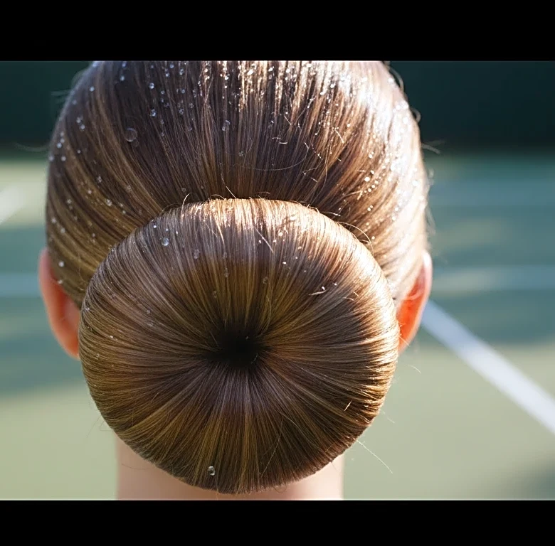 The Micro-Trend Behind Wimbledon’s New Love of Glossy Low Chignons, Through a 1970s Archive