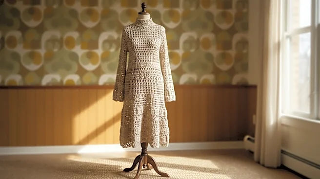 The Insider Styling Rule Behind Better Open-Weave Crochet Dresses, Through a 1970s Archive