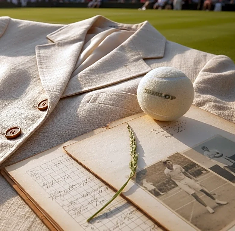 The Wimbledon Signature Story Behind Cream Linen Blazers, Through a 1920s Archive